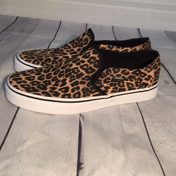 Vans Other - VANS leopard print men’s 9.5